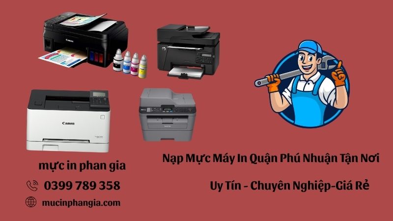 nạp mực máy in quận phú nhuận