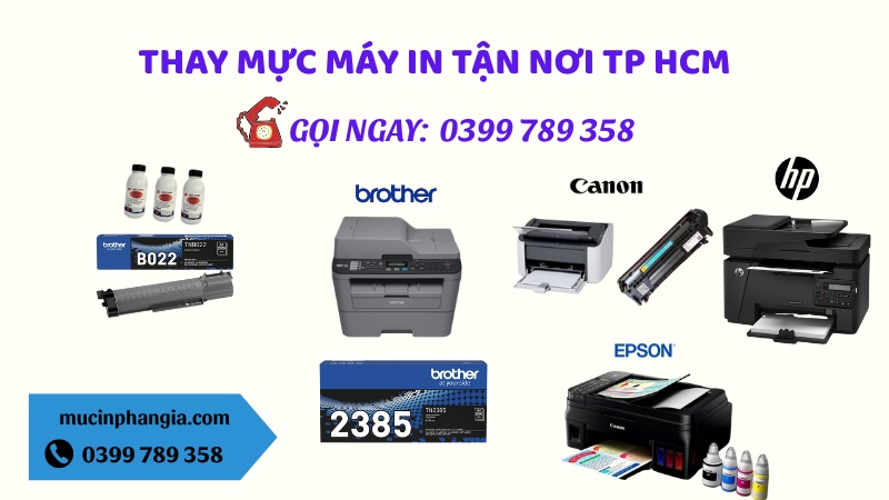 nạp mực máy in